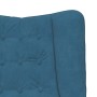 Silla Relax Azul 63 x 67 x 94 cm Terciopelo