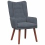 Silla Relax Gris oscuro 63 x 67 x 94 cm Terciopelo