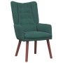 Silla Relax Verde oscuro 63 x 67 x 94 cm Terciopelo