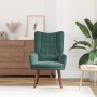 Silla Relax Verde oscuro 63 x 67 x 94 cm Terciopelo
