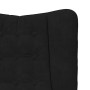 Silla Relax Negro 63 x 67 x 94 cm Terciopelo