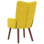 Silla Relax Amarillo 63 x 67 x 94 cm Terciopelo