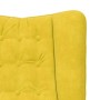 Silla Relax Amarillo 63 x 67 x 94 cm Terciopelo