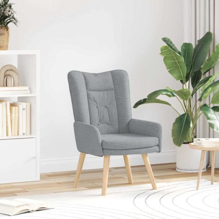 Silla Relax Gris claro 63 x 67 x 94 cm tela