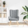 Silla Relax Gris claro 63 x 67 x 94 cm tela