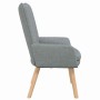 Silla Relax Gris claro 63 x 67 x 94 cm tela
