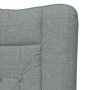 Silla Relax Gris claro 63 x 67 x 94 cm tela
