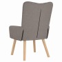 Silla Relax Taupé 63 x 67 x 94 cm tela