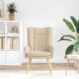 Silla Relax Crema 63 x 67 x 94 cm tela