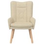 Silla Relax Crema 63 x 67 x 94 cm tela
