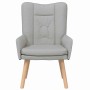 Silla Relax Gris nube 63 x 67 x 94 cm tela