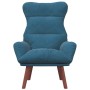 Silla Relax Azul 69 x 74 x 93 cm Terciopelo