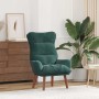 Silla Relax Verde oscuro 69 x 74 x 93 cm Terciopelo