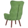 Silla Relax Verde claro 69 x 74 x 93 cm Terciopelo