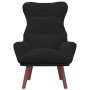 Silla Relax Negro 69 x 74 x 93 cm Terciopelo
