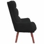 Silla Relax Negro 69 x 74 x 93 cm Terciopelo