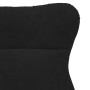 Silla Relax Negro 69 x 74 x 93 cm Terciopelo