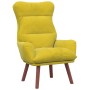 Silla Relax Amarillo 69 x 74 x 93 cm Terciopelo