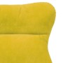 Silla Relax Amarillo 69 x 74 x 93 cm Terciopelo