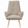 Silla Relax Gris claro 69 x 74 x 93 cm tela