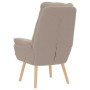 Silla Relax Gris claro 69 x 74 x 93 cm tela