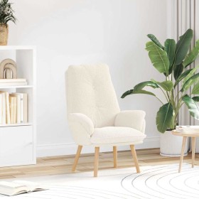 Silla Relax Crema 69 x 74 x 93 cm tela Silla Relax Crema 69 x 74 x 93 cm tela