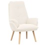 Silla Relax Crema 69 x 74 x 93 cm tela