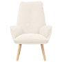 Silla Relax Crema 69 x 74 x 93 cm tela