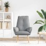 Silla Relax Gris claro 69 x 74 x 93 cm tela