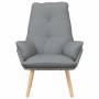 Silla Relax Gris claro 69 x 74 x 93 cm tela