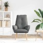 Silla Relax Gris oscuro 69 x 74 x 93 cm tela