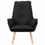 Silla Relax Negro 69 x 74 x 93 cm tela