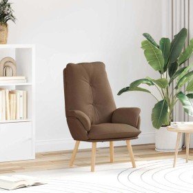 Silla Relax Marrón 69 x 74 x 93 cm tela Silla Relax Marrón 69 x 74 x 93 cm tela