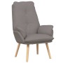 Silla Relax Taupé 69 x 74 x 93 cm tela
