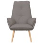 Silla Relax Taupé 69 x 74 x 93 cm tela