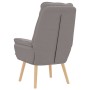 Silla Relax Taupé 69 x 74 x 93 cm tela
