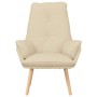 Silla Relax Crema 69 x 74 x 93 cm tela