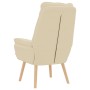 Silla Relax Crema 69 x 74 x 93 cm tela