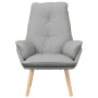 Silla Relax Gris nube 69 x 74 x 93 cm tela