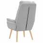 Silla Relax Gris nube 69 x 74 x 93 cm tela