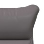 Silla Relax Gris 69 x 74 x 93 cm Cuero sintético