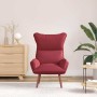 Silla Relax Rojo vino tinto 69 x 74 x 93 cm Cuero sintético