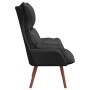 Silla Relax Negro 69 x 74 x 93 cm Cuero sintético