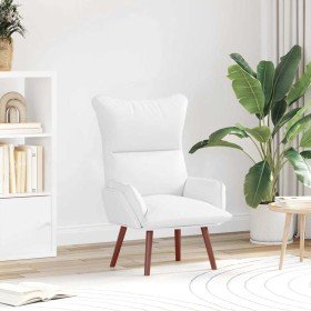 Silla Relax Blanco 69 x 74 x 93 cm Cuero sintético Silla Relax Blanco 69 x 74 x 93 cm Cuero sintético