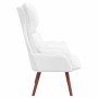 Silla Relax Blanco 69 x 74 x 93 cm Cuero sintético