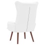 Silla Relax Blanco 69 x 74 x 93 cm Cuero sintético