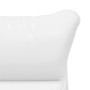 Silla Relax Blanco 69 x 74 x 93 cm Cuero sintético