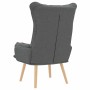 Silla Relax Gris oscuro 69 x 74 x 93 cm tela
