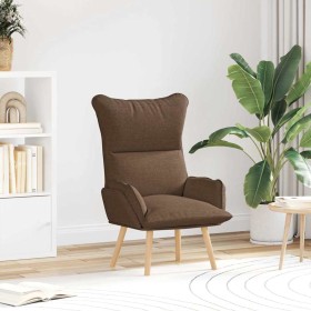 Silla Relax Marrón 69 x 74 x 93 cm tela Silla Relax Marrón 69 x 74 x 93 cm tela
