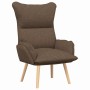 Silla Relax Marrón 69 x 74 x 93 cm tela